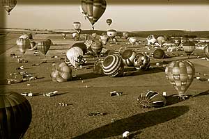 Hot-Air Balloons (duotone)